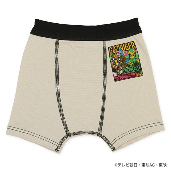 3枚組前とじボクサーブリーフ（ナンバーワン戦隊ゴジュウジャー）