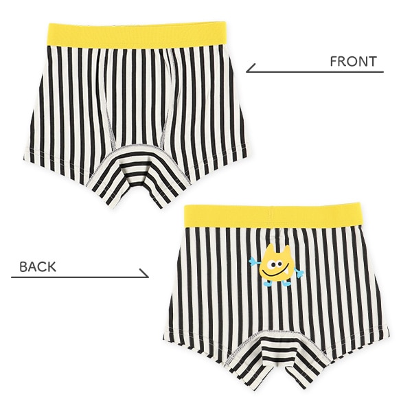 4枚組前とじボクサーブリーフ（ファニーモンスターズ）