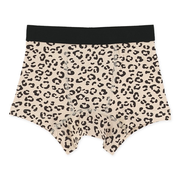 4枚組前とじボクサーブリーフ（チェック・ヒョウ柄・無地）