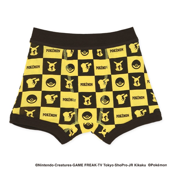 3枚組前とじボクサーブリーフ（ピカチュウ・メガルカリオ）