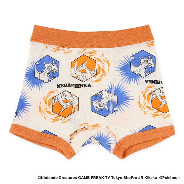 3枚組前とじボクサーブリーフ（ピカチュウ・メガルカリオ）