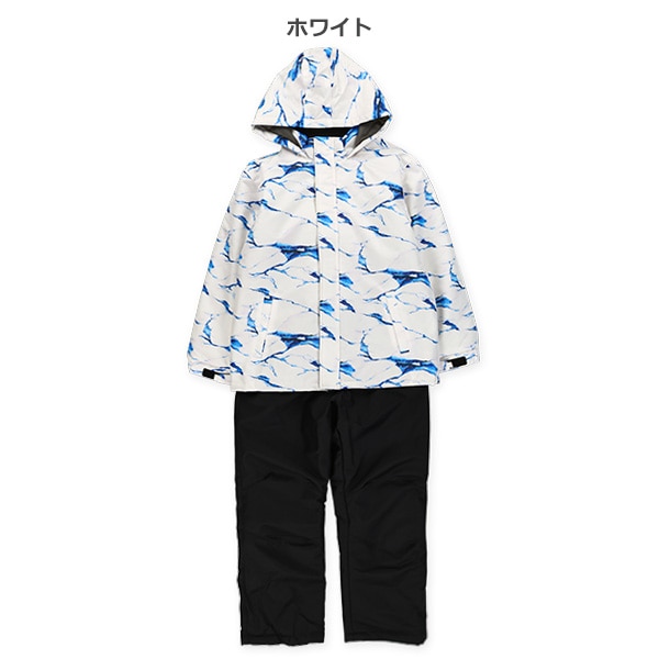 大理石柄スキーウェア