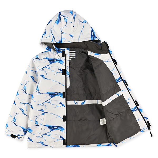 大理石柄スキーウェア