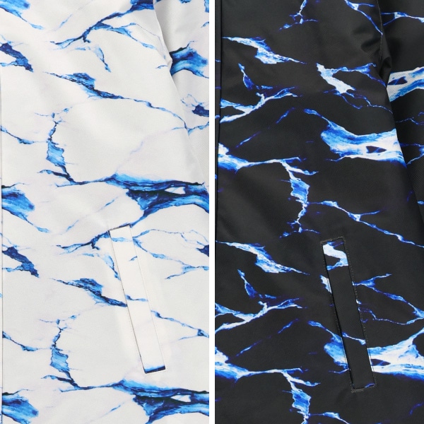 大理石柄スキーウェア
