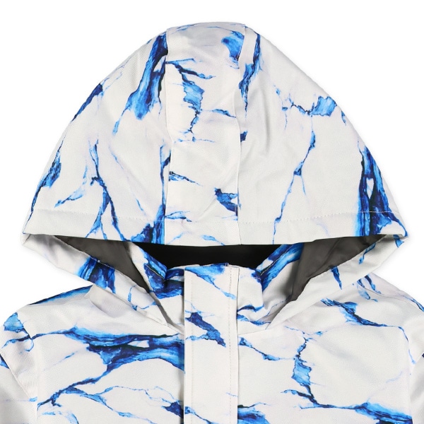 大理石柄スキーウェア