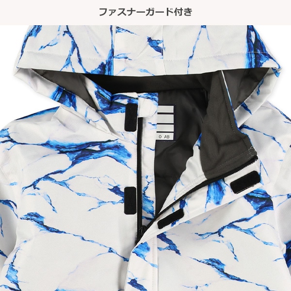 大理石柄スキーウェア