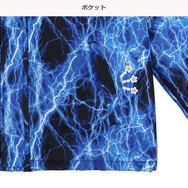 サンダー柄スキーウェア