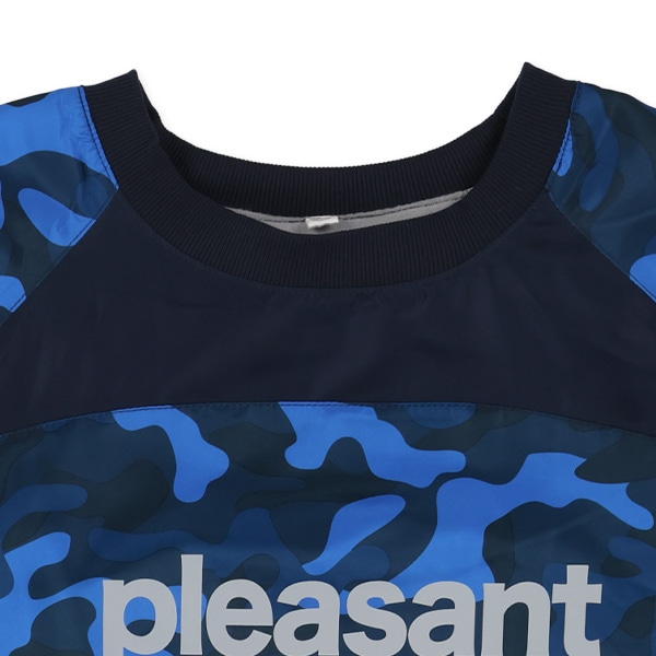 裏トリコット起毛迷彩ピステトップス&パンツセット