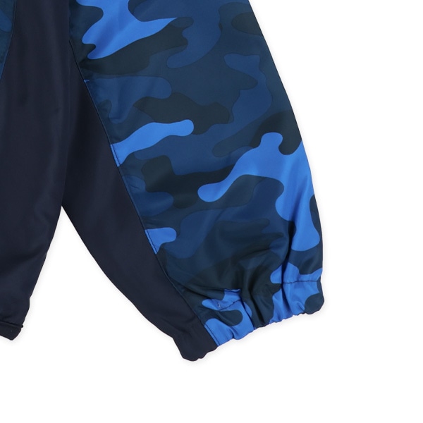 裏トリコット起毛迷彩ピステトップス&パンツセット