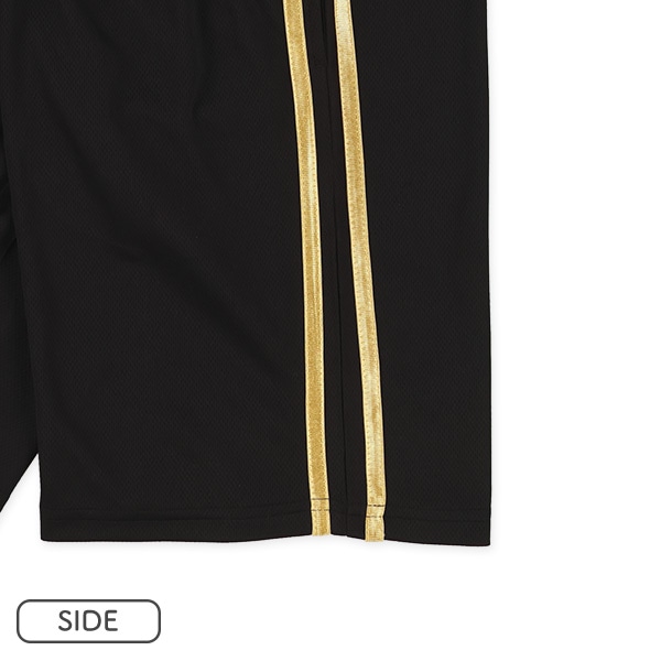 ポリエステルメッシュムーブメント切り替え半袖Tシャツ＆パンツセット