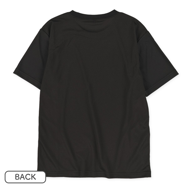 ムーブメント切り替え半袖Tシャツ＆ハーフパンツセット