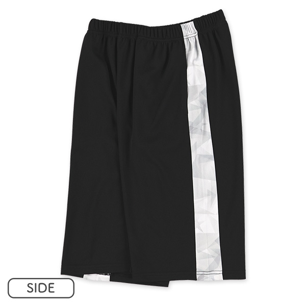 総柄ブリスター半袖Tシャツ&ハーフパンツセット