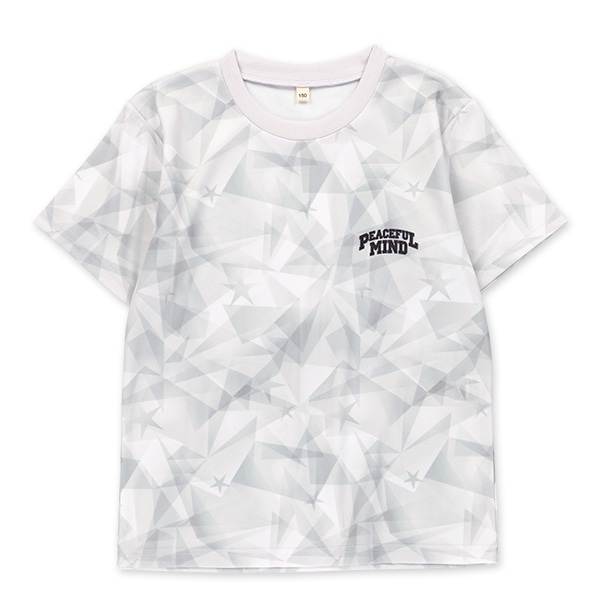 総柄ブリスター半袖Tシャツ&ハーフパンツセット