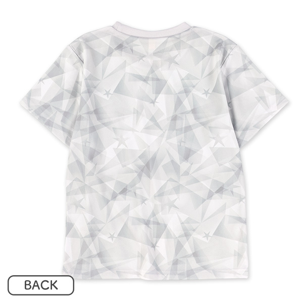 総柄ブリスター半袖Tシャツ&ハーフパンツセット