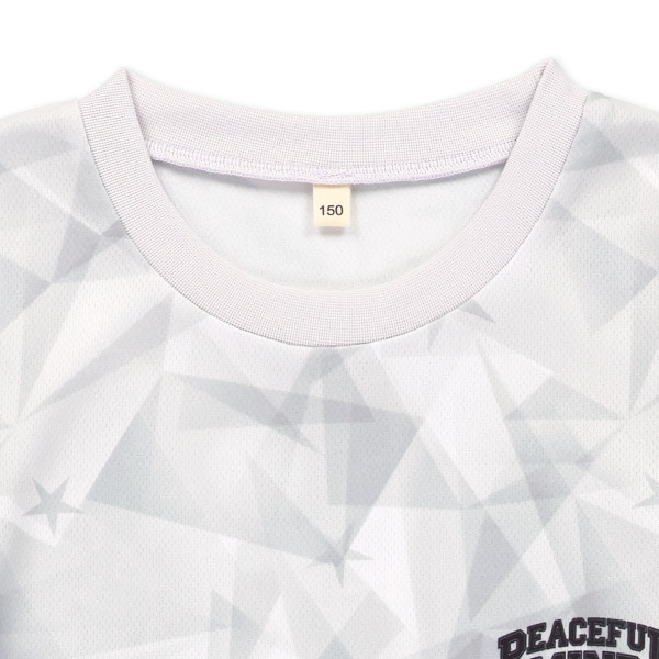 総柄ブリスター半袖Tシャツ&ハーフパンツセット