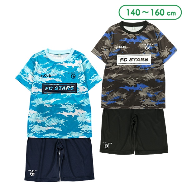 FCSTARSビブラント半袖Tシャツ＆パンツセット