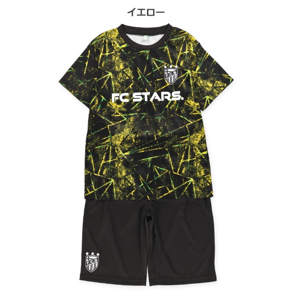 FCSTARS幾何学柄半袖Tシャツ＆ハーフパンツセット