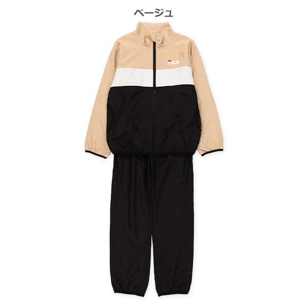 FILA）裏フリースジャケット&パンツセット