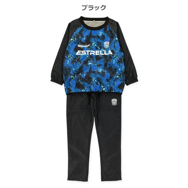 裏メッシュペイントピステトップス＆パンツセット