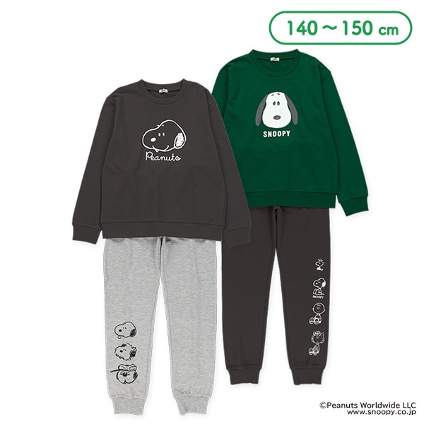 ミニ裏毛トップス&パンツセット（スヌーピー）