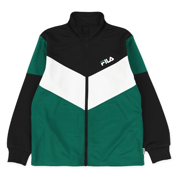 FILA）胸ロゴ切り替えジャケット＆パンツセット