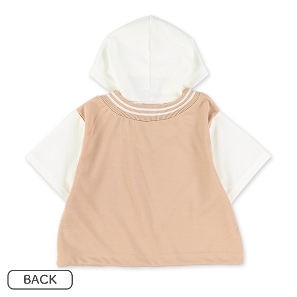 ふくれジャガード半袖Tシャツ＆パンツセット