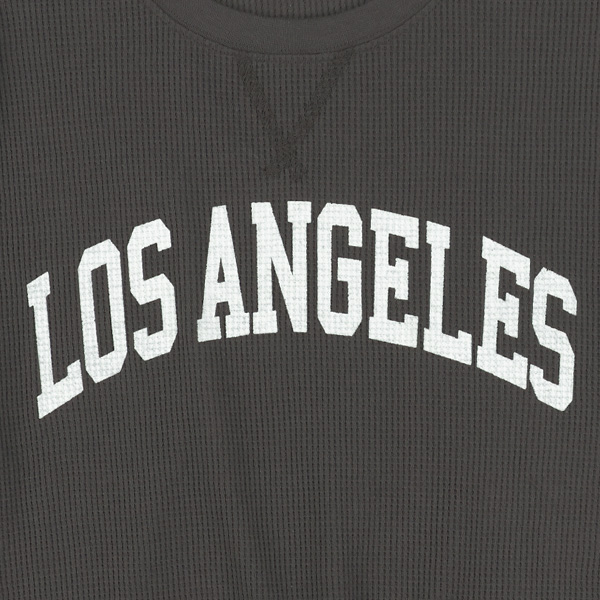 胸ロゴワッフル半袖Tシャツ&パンツセット