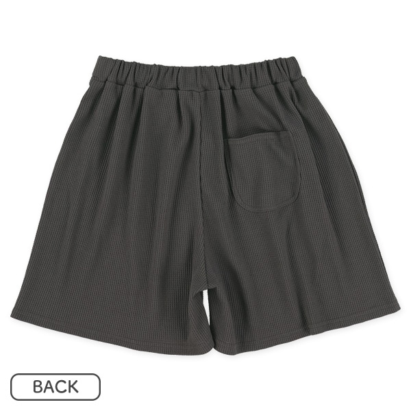 胸ロゴワッフル半袖Tシャツ&パンツセット