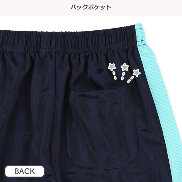 エステルメッシュ半袖Tシャツ&ハーフパンツセット