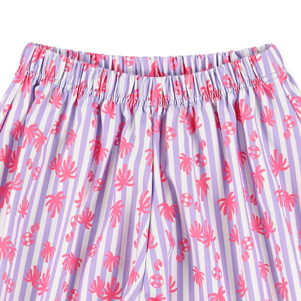 モチーフプリント半袖Tシャツ＆ボトムスセット