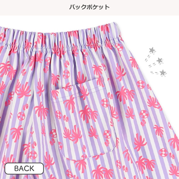 モチーフプリント半袖Tシャツ＆ボトムスセット