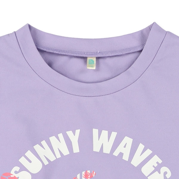 モチーフプリント半袖Tシャツ＆ボトムスセット