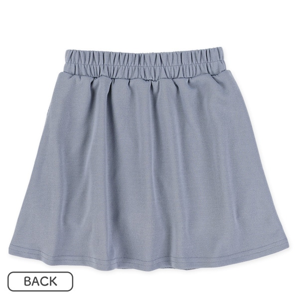 ふくれジャガードレイヤード風半袖パーカー＆スカートセット