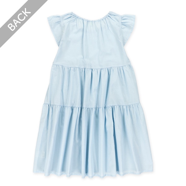 シャンブレーフレンチワンピース