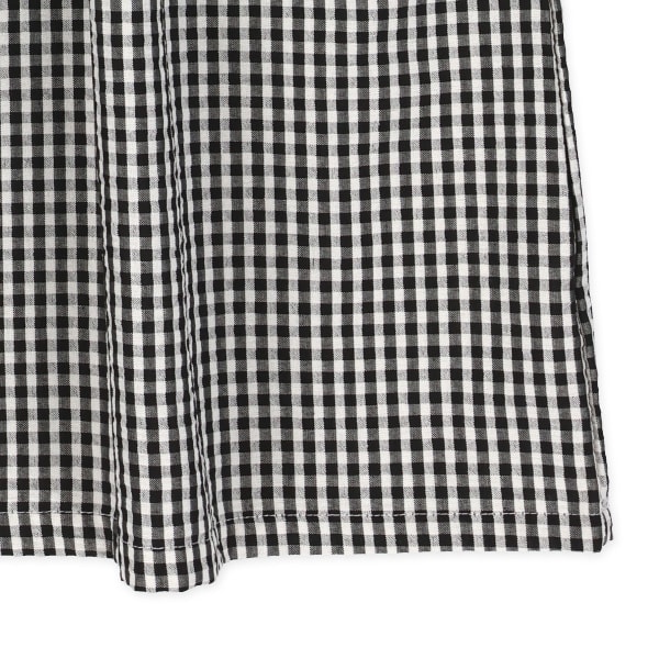 サッカーギンガムチェックフレンチワンピース