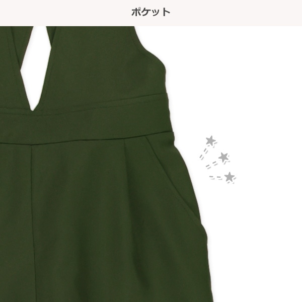 半袖Tシャツ付きサロペット