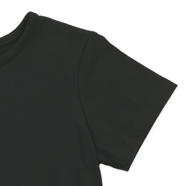 肩ひもロゴチュールワンピース&無地半袖ワンピースセット