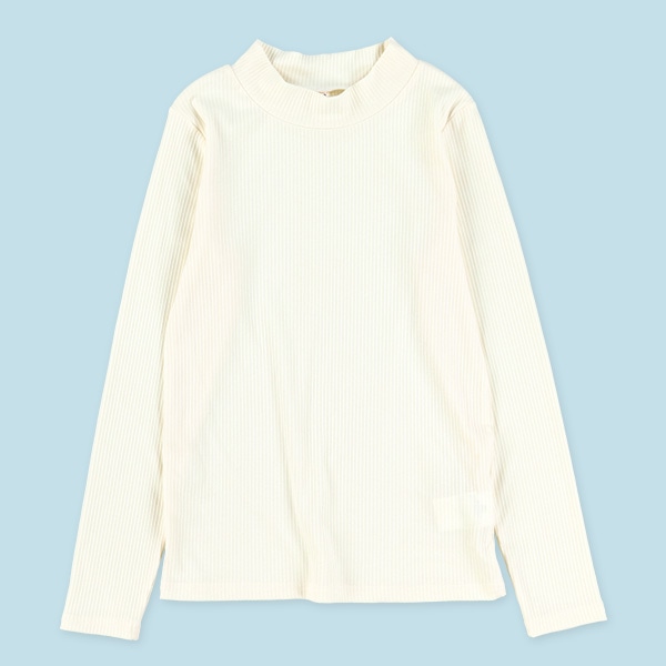 スエード風裏ボアベスト・スカート&長袖リブＴシャツセット