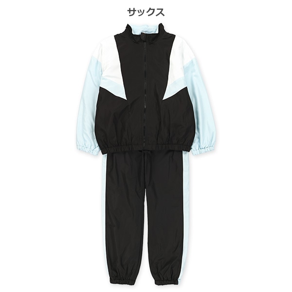 裏フリース切り替えジャケット&パンツセット