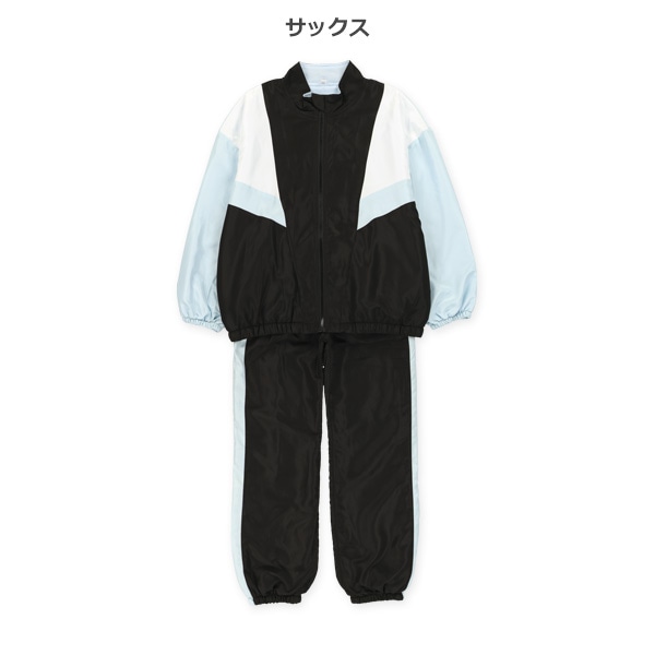 裏フリース切り替えジャケット&パンツセット