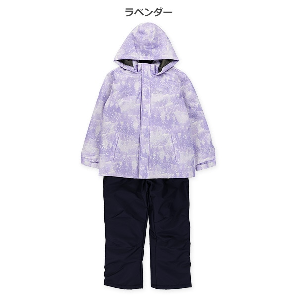 ツリー柄スキーウェア