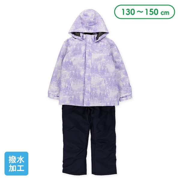 ツリー柄スキーウェア