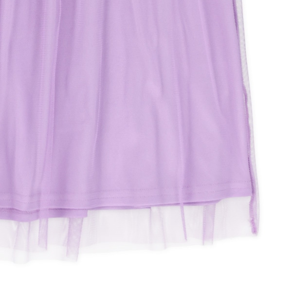 胸ロゴチュールドッキング肩開きワンピース