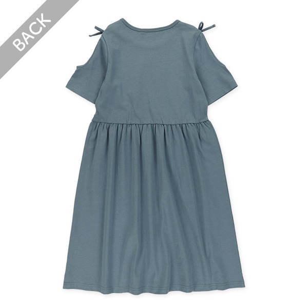 肩開きワンピース