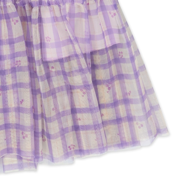 ティアードチュールフレンチワンピース