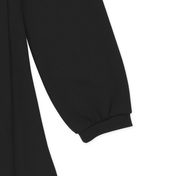 フォーマルプリーツ長袖ワンピース