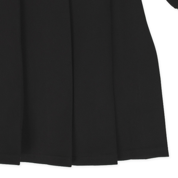 フォーマルプリーツ長袖ワンピース