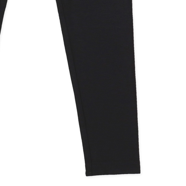 HOTWRAP）2枚組レギンス（ブラック無地）
