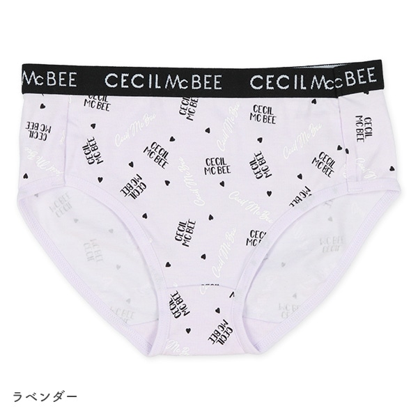 CECIL McBEE）3枚組ショーツ（ロゴ）