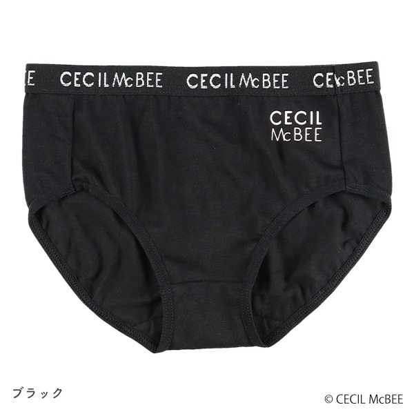 CECIL McBEE）3枚組ショーツ（ロゴ）